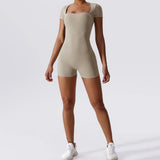 AO Short sexy fitness Jumpsuit - AOaivilo