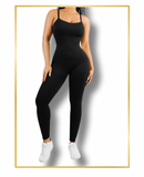 Slim bodysuit Jumpsuit - AOaivilo-women's fashion, body suits, jumpers, fashion jeans, two-piece set, active wear, stylish clothing, trendy outfits,